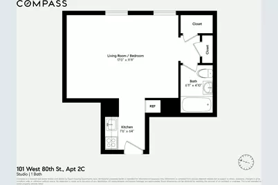 101 W 80th Street #2C, New York, NY 10024 - Photo 7