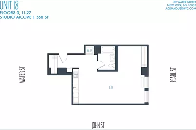 180 Water Street #1718, New York City, NY 10038 - Photo 13
