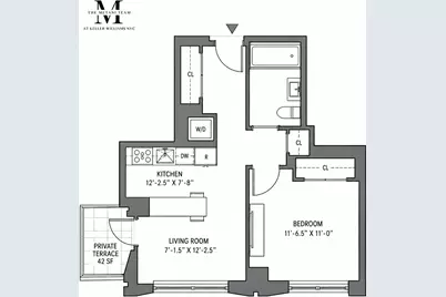 500 W 45th Street #209, New York, NY 10036 - Photo 17