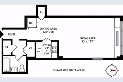 345 E 52nd Street #6C, New York City, NY 10022 - Photo 9