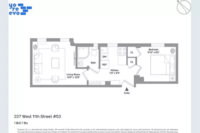 227 W 11th Street #53, New York, NY 10014 - Photo 9