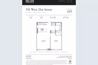 151 W 21st Street #6-D, New York City, NY 10011 - Photo 9