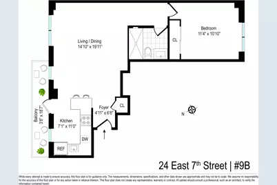 24 E 7th Street #9B, New York City, NY 10003 - Photo 13