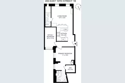 205 E 10th Street #1B, New York City, NY 10003 - Photo 19