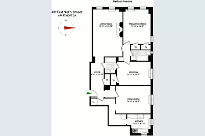 49 E 96th Street #3A, New York, NY 10128 - Photo 13