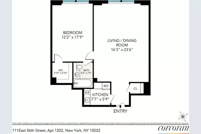 111 E 56th Street #1202, New York, NY 10022 - Photo 7