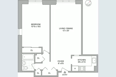 400 E 17th Street #310, Brooklyn, NY 11226 - Photo 9