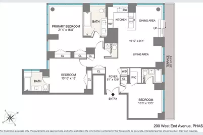 200 W End Avenue #PHAS, New York, NY 10023 - Photo 11