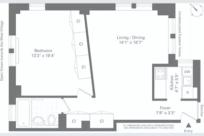 45 5th Avenue #15A, New York City, NY 10003 - Photo 9