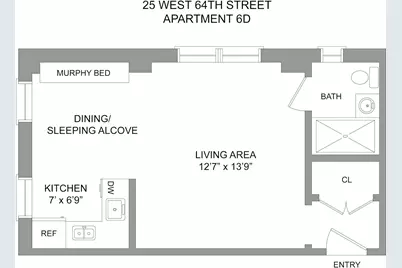 25 W 64th Street #6D, New York, NY 10023 - Photo 7