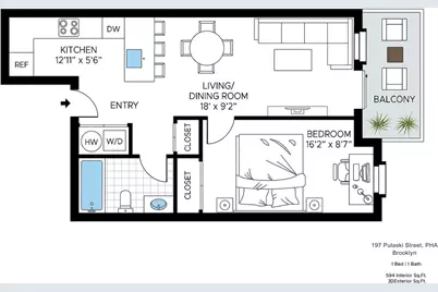 197 Pulaski Street #PHA, Brooklyn, NY 11206 - Photo 7