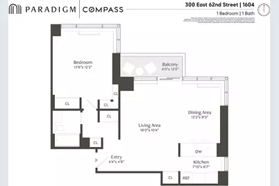 300 E 62nd Street #1604, New York City, NY 10065 - Photo 9