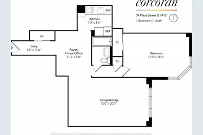 34 Plaza Street E #410, New York City, NY 11238 - Photo 11