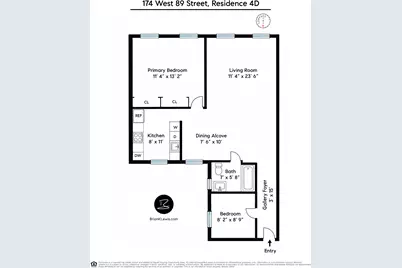 174 W 89th Street #4D, New York City, NY 10024 - Photo 15