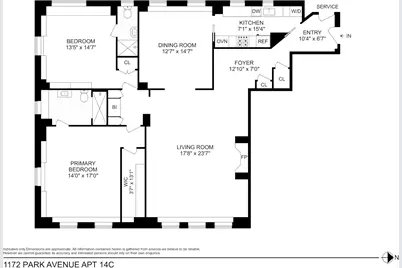 1172 Park Avenue #14C, New York, NY 10128 - Photo 15