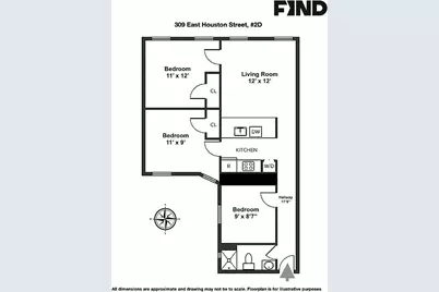 309 E Houston Street #2-D, New York, NY 10002 - Photo 13