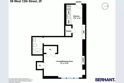 59 W 12th Street #2F, New York, NY 10011 - Photo 9