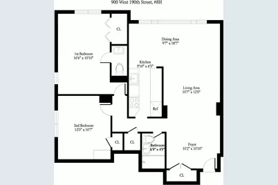 900 W 190th Street #8H, New York, NY 10040 - Photo 11