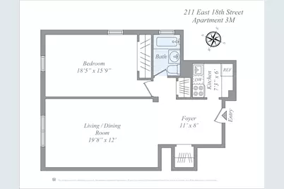 211 E 18th Street #3M, New York City, NY 10003 - Photo 11