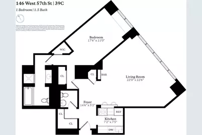146 W 57th Street #39C, New York, NY 10019 - Photo 15