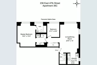 236 E 47th Street #36C, New York, NY 10017 - Photo 11