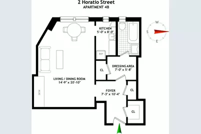 2 Horatio Street #4B, New York City, NY 10014 - Photo 15