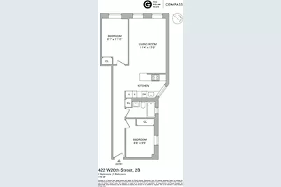 422 W 20th Street #2B, New York City, NY 10011 - Photo 11