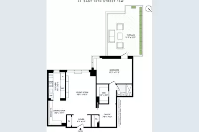 70 E 10th Street #19W, New York City, NY 10003 - Photo 11