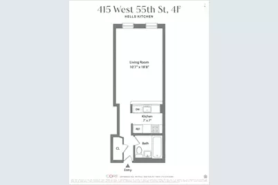 315 W 55th Street #4F, New York, NY 10019 - Photo 9