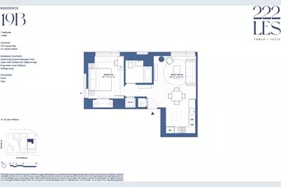 222 E Broadway #19B, New York City, NY 10002 - Photo 1