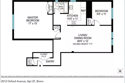 3512 Oxford Avenue #2F, New York City, NY 10463 - Photo 1