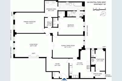 336 Central Park W #16F, New York City, NY 10025 - Photo 1