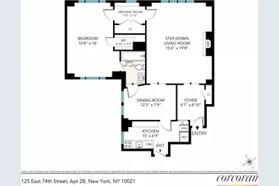 125 E 74th Street #2B, New York City, NY 10021 - Photo 1