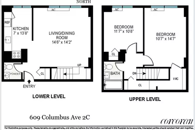 609 Columbus Avenue #2C, New York City, NY 10024 - Photo 1