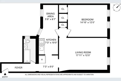 4 W 105th Street #6C, New York, NY 10025 - Photo 1