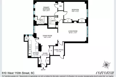 610 W 110th Street #6C, New York City, NY 10025 - Photo 1