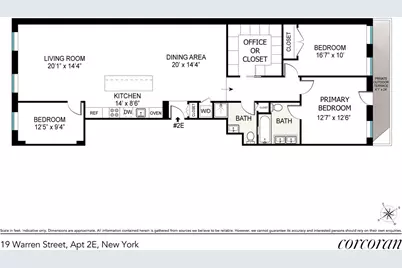 19 Warren Street #2EAST, New York City, NY 10007 - Photo 1
