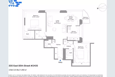 300 E 85th Street #2405, New York City, NY 10028 - Photo 1