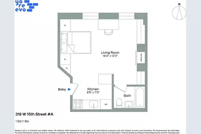 318 W 15th Street #A, New York City, NY 10011 - Photo 1