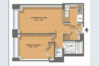 120 Riverside Boulevard #8V, New York City, NY 10069 - Photo 1