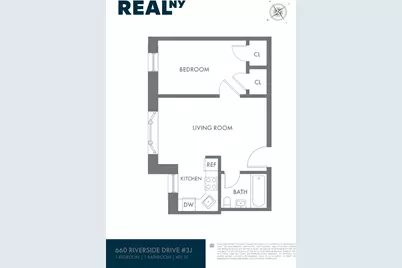 660 Riverside Drive #3J, New York City, NY 10031 - Photo 1