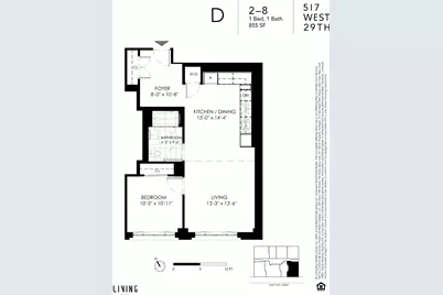517 W 29th Street #7D, New York City, NY 10001 - Photo 1