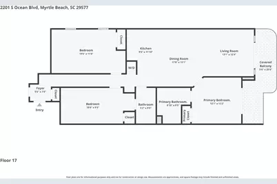 2201 S Ocean Blvd. #1702, Myrtle Beach, SC 29577 - Photo 37