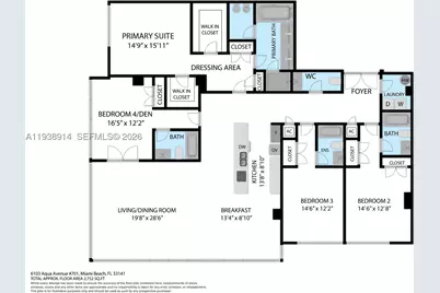 6103 Aqua #701, Miami Beach, FL 33141 - Photo 21