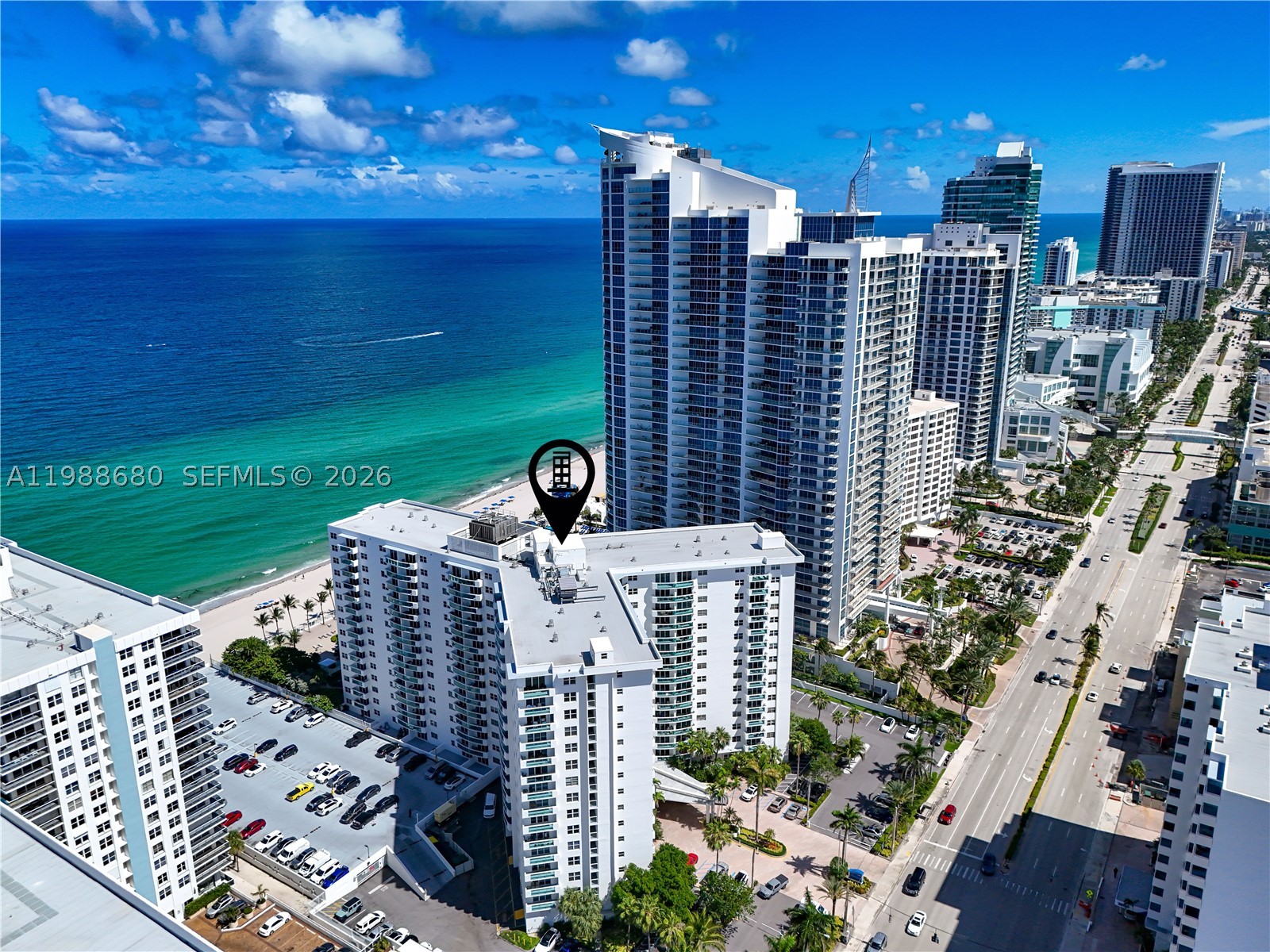 3001 S Ocean #1107 main architectural view