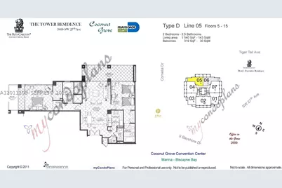 3400 SW 27th #1505, Coconut Grove, FL 33133 - Photo 41