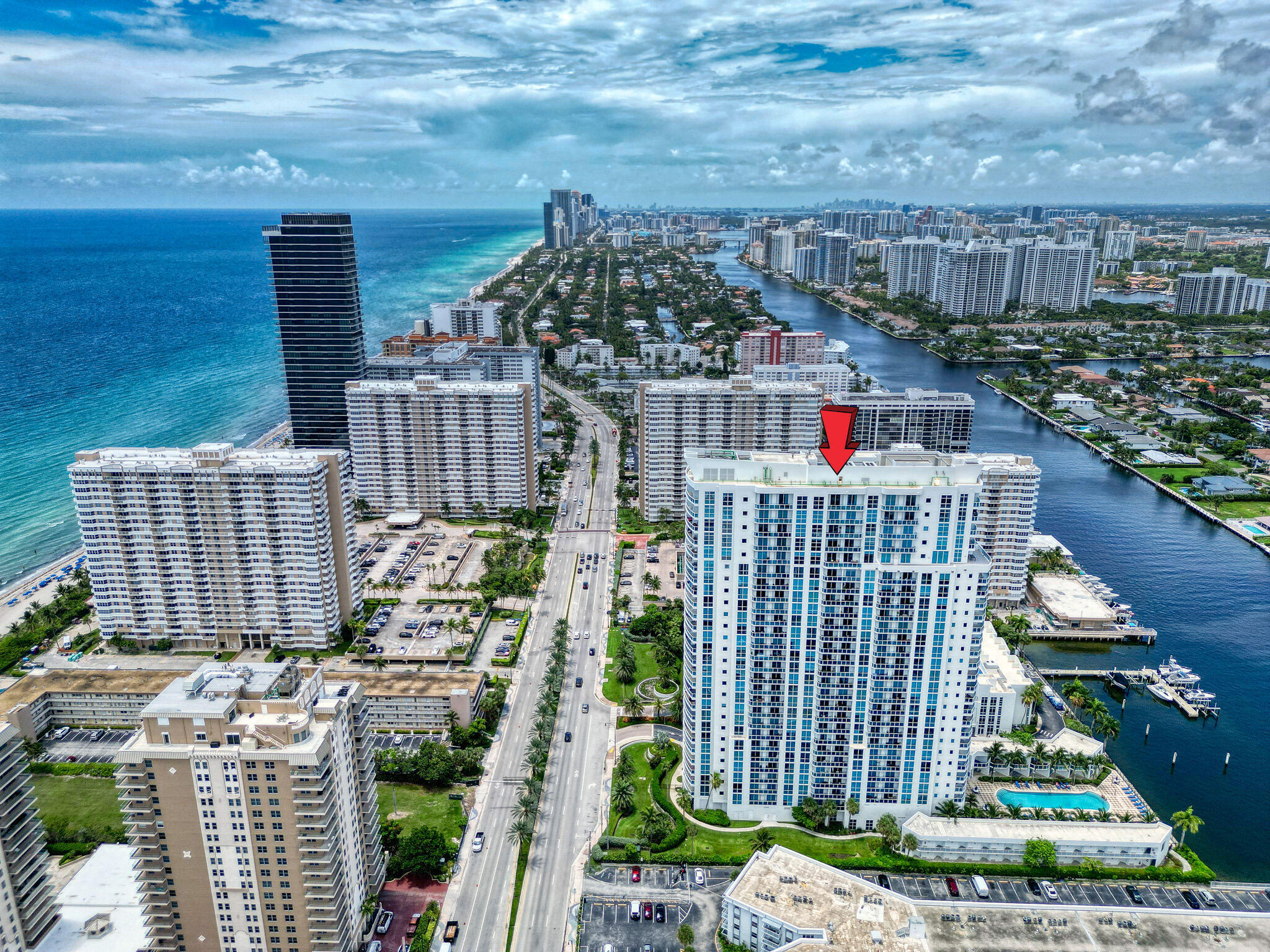 1945 S Ocean Dr #1803 main architectural view
