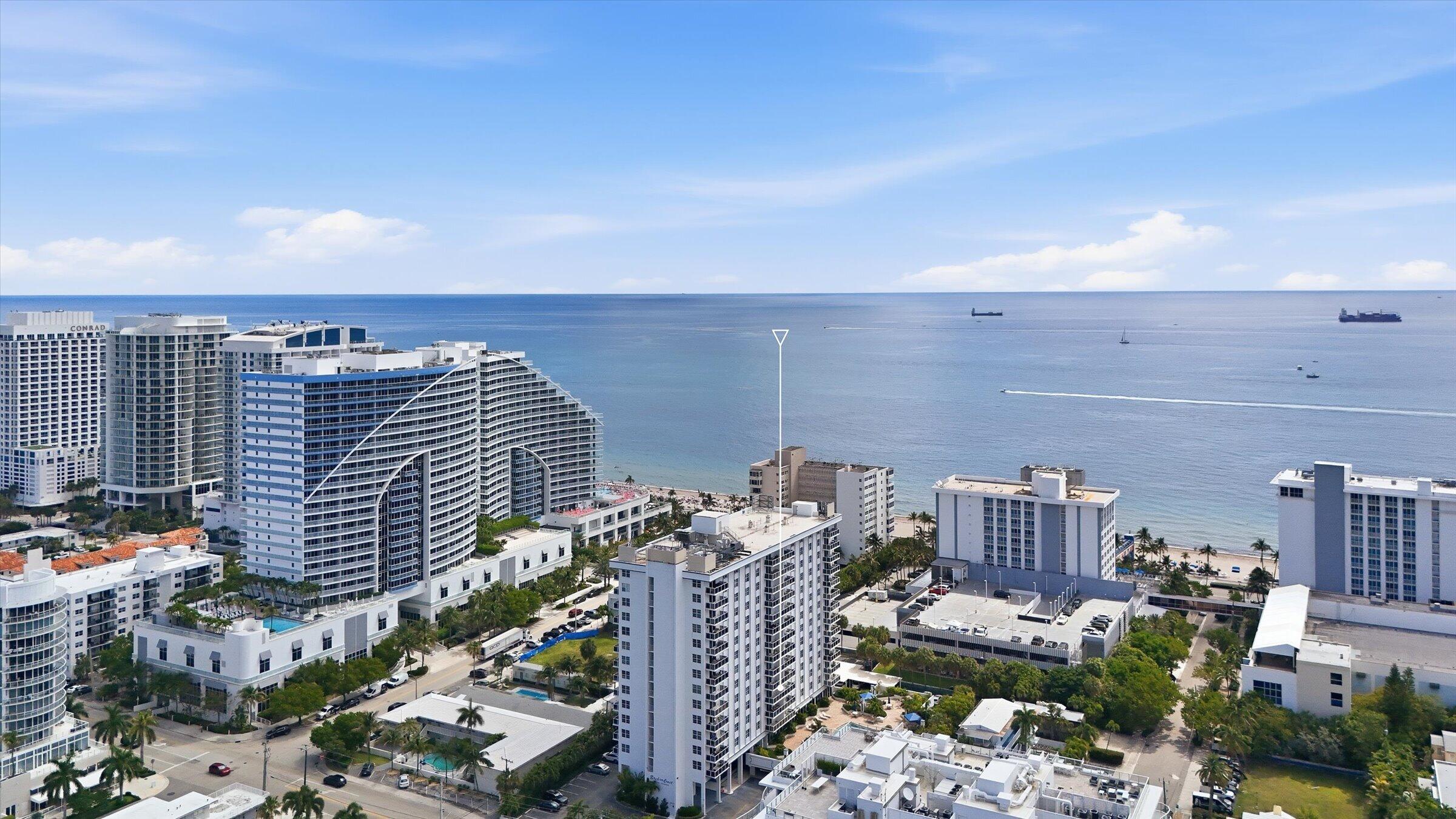 336 N Birch Rd #5H main architectural view