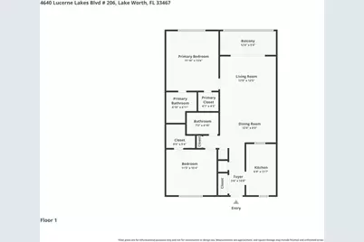4640 W Lucerne Lakes Blvd #206, Lake Worth, FL 33467 - Photo 25