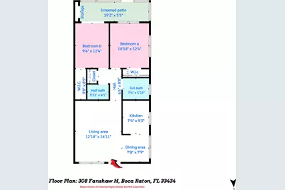 308 Fanshaw H #308, Boca Raton, FL 33434 - Photo 53